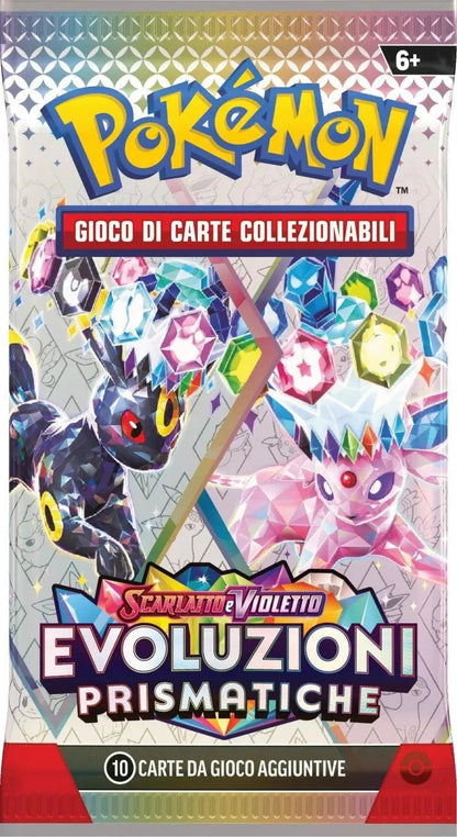 Pokémon ETB Evoluzioni Prismatiche Set Allenatore Fuoriclasse ITA