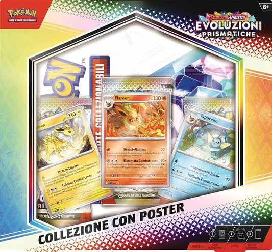 Pokémon Evoluzioni Prismatiche  Collezione con Poster - ITA