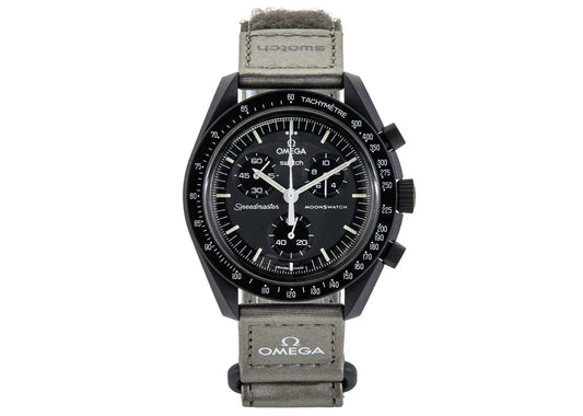 swatch x omega bioceramic moonswatch mission to mercury so33a100