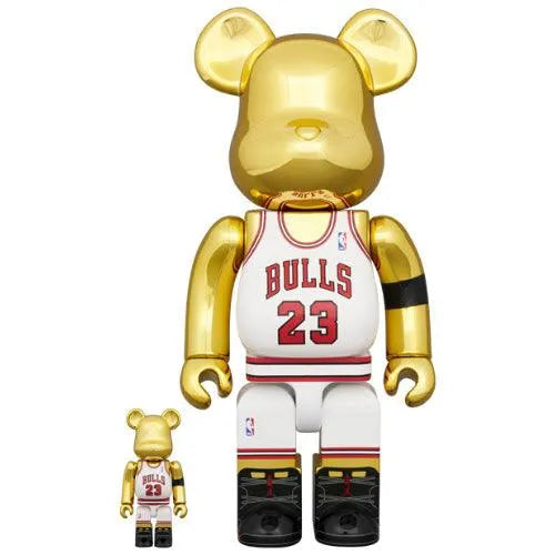 BEARBRICK MICHAEL JORDAN 100% 400% 1991 WORLD CHAMPION